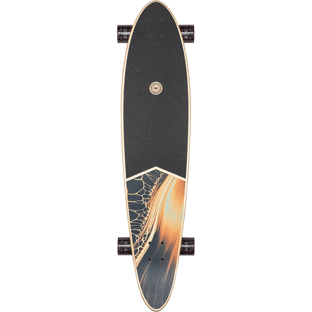 Globe Pinner Classic Complete Longboard Skateboard - Gold Vein Longboard Skateboard