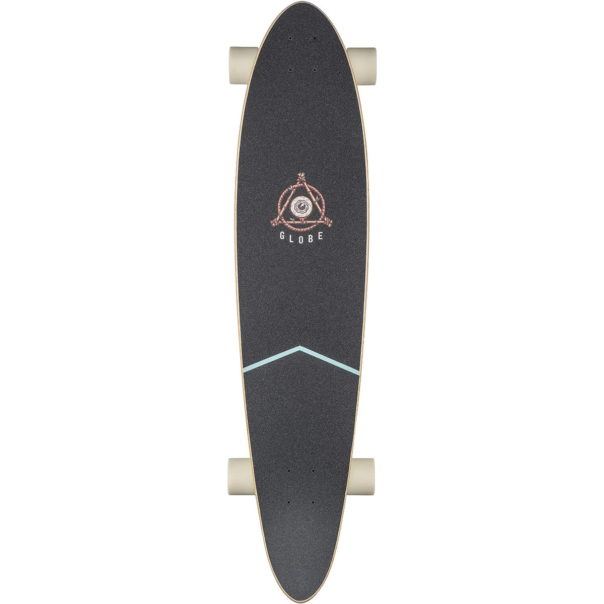 Globe Pinner Classic Complete Longboard Skateboard - Half Cut Longboard Skateboard