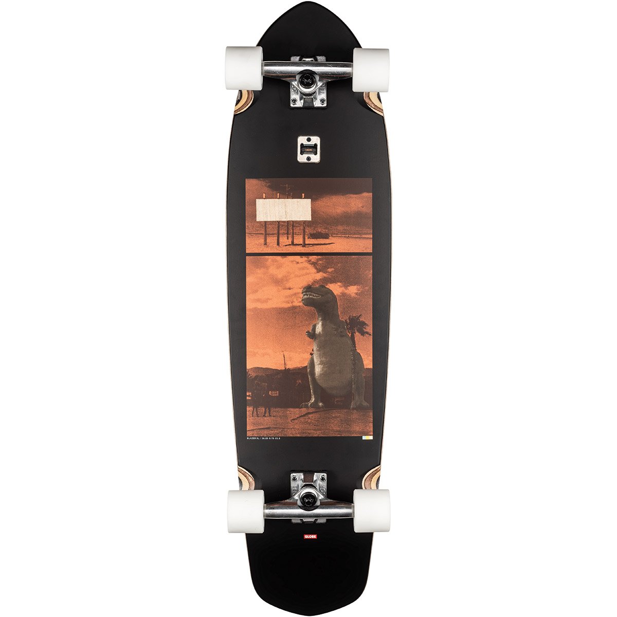 Globe Blazer XL Complete Longboard Skateboard - High Road Longboard Skateboard