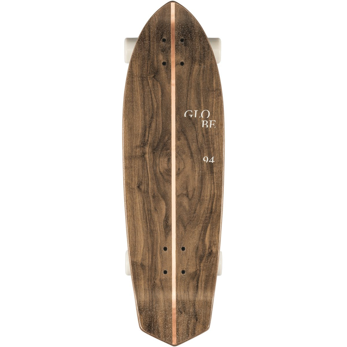 Globe Insider 31" Complete Longboard Skateboard - Walnut Copper Longboard Skateboard