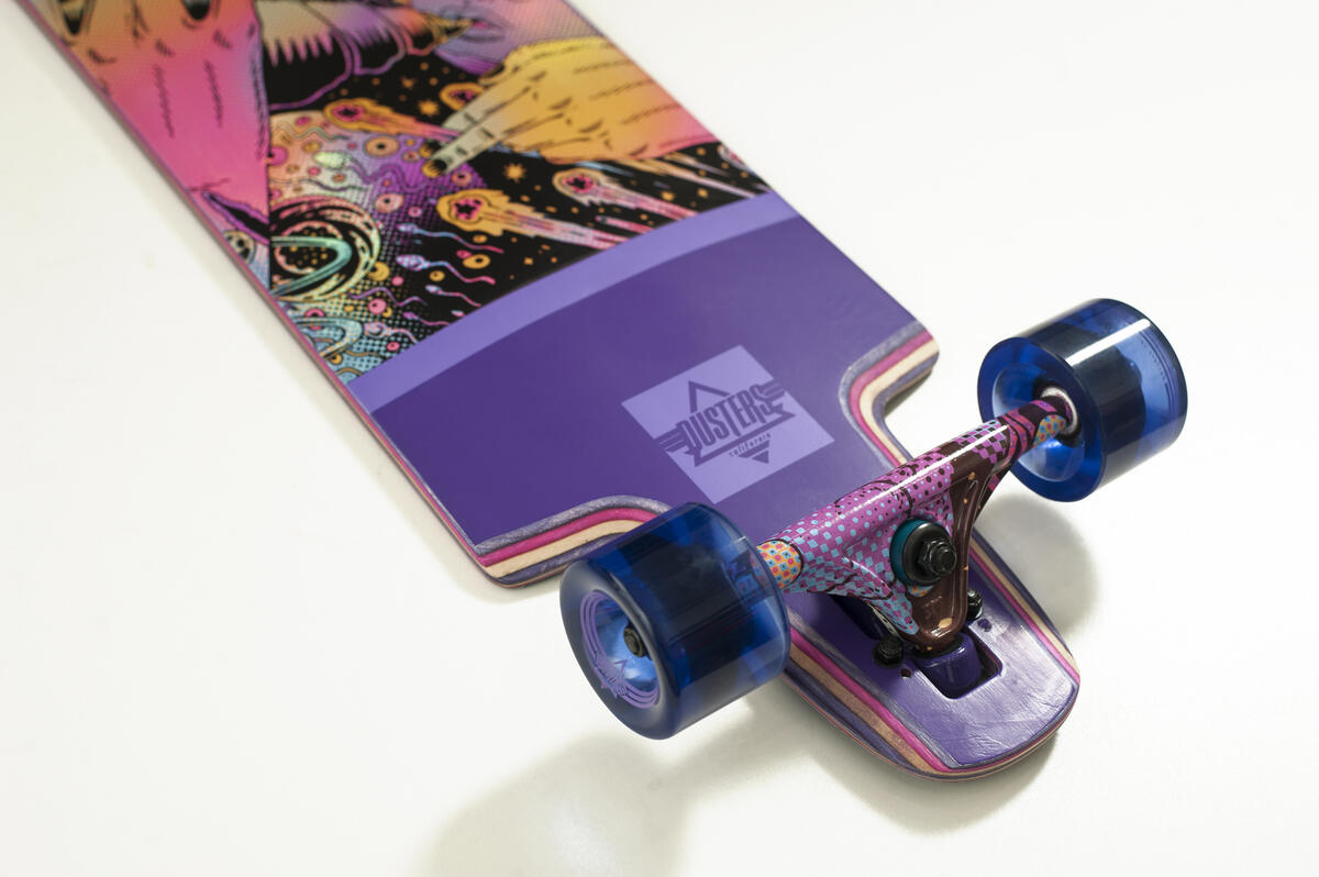 Dusters Gaya Longboard Skateboard Complete 36 x 9.5" Longboard Complete