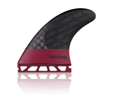 Futures Fins V2F8 Blackstix 3.0 Thruster Violet Fins 4575421 Fins