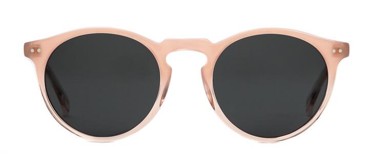 Otis Omar X Polarized Sunglasses - Crystal Peach Smoke Blue Polar Sunglasses