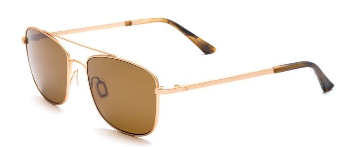 Otis Mineral Glass In The Fade Sunglasses Matte Gold Brown Polar Sunglasses