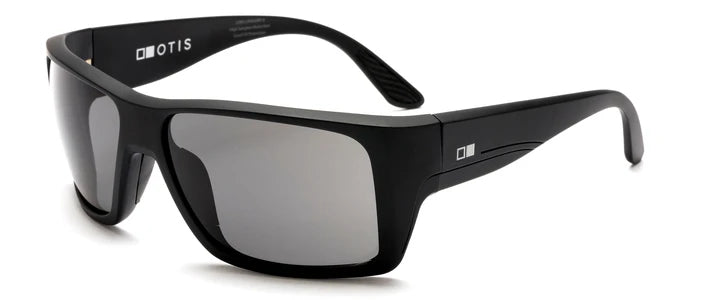 Otis Coastin Polarized Sunglasses - Matte Black L.I.T. Grey Polar Sunglasses