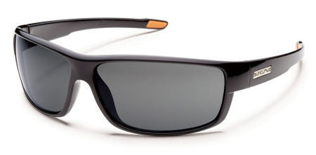 SunCloud Voucher Black Polarized Gray Sunglasses SVCPPGYBK Sunglasses