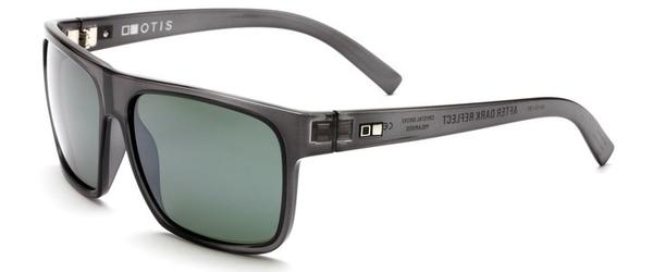 Otis After Dark Reflect Sunglasses - Crystal Smoke Flash Mirror grey Polarized Sunglasses