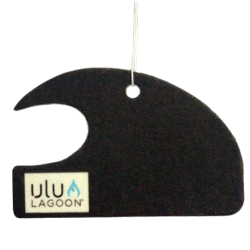 ULU Lagoon Wave Air Fresheners - Surf Wax Scent Air Freshener Black
