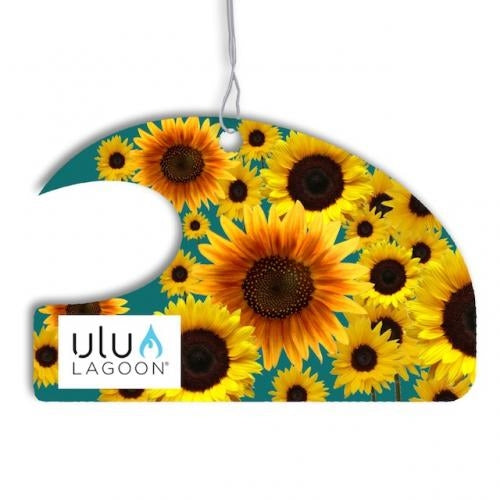 ULU Lagoon Wave Air Fresheners - Surf Wax Scent Air Freshener sunflower