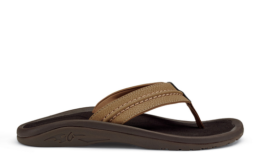 Olukai Hokua Men's Sandals - Tan Mens Footwear
