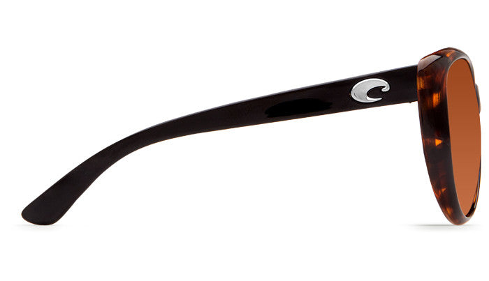 COSTA LA MAR RETRO TORTOISE BLACK COPPER 580P POLARIZED SUNGLASSES Sunglasses