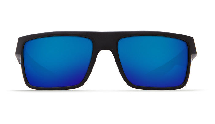 COSTA MOTU BLACKOUT MIRROR BLUE 580G POLARIZED GLASS SUNGLASSES Sunglasses