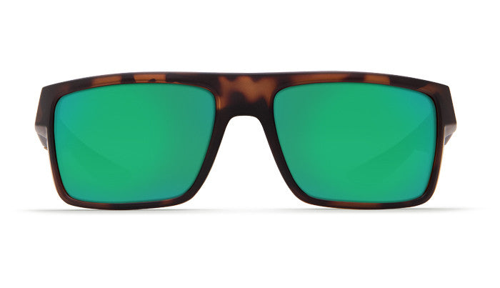COSTA MOTU MATTE RETRO TORTOISE GREEN MIRROR 580G POLARIZED GLASS SUNGLASSES Sunglasses