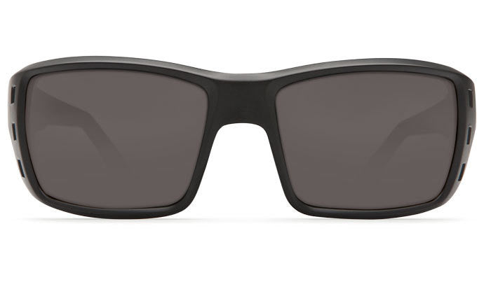 COSTA PERMIT BLACKOUT GRAY 580G POLARIZED GLASS SUNGLASSES Sunglasses