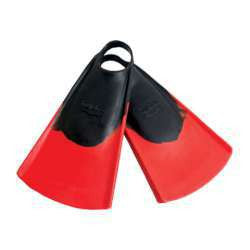 FCS Hydro Bodyboard Fins Fins Black Red