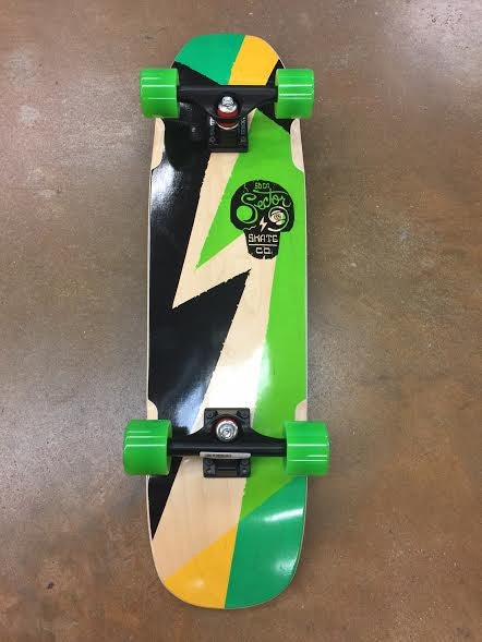 Sector 9 Swellhound 17 Complete Green Skateboard Longboard Complete