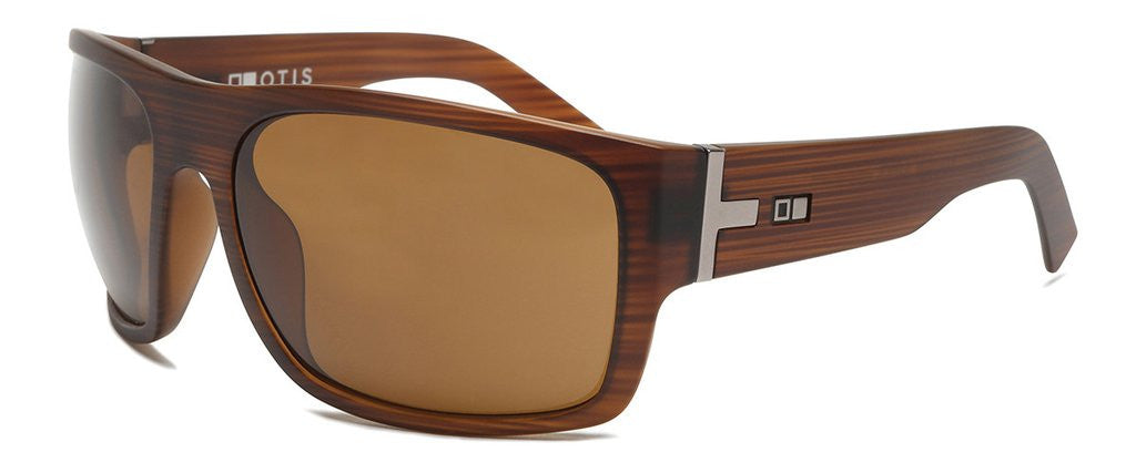 Otis Pacifica Woodland Matte Brown Polarised Sunglasses Sunglasses
