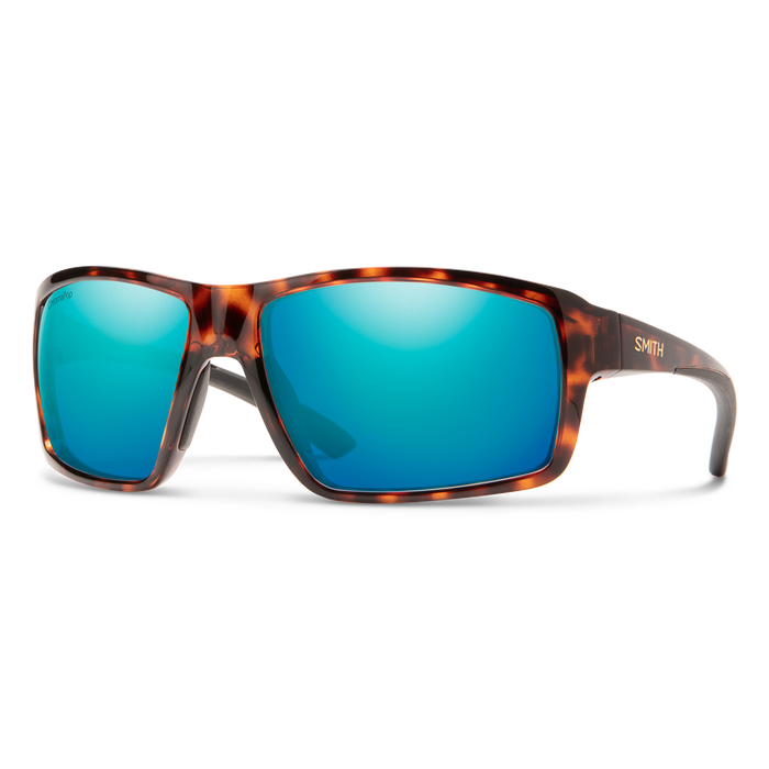 Smith Hookshot Tortoise ChromaPop Polarized Opal Mirror Sunglasses Sunglasses