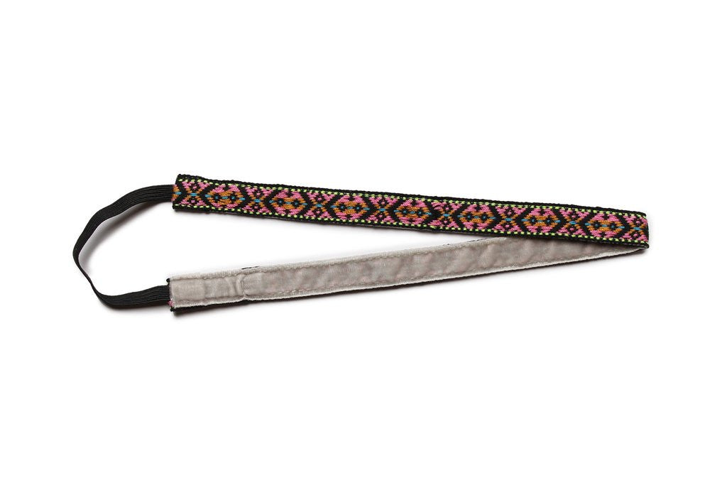 Banded Skinny Warm Pink Tribal Headband 2166 Headband