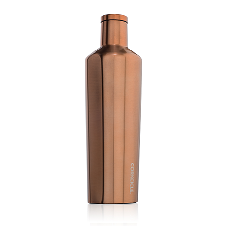 Corkcicle Canteen 25oz Brushed Copper Drinkware