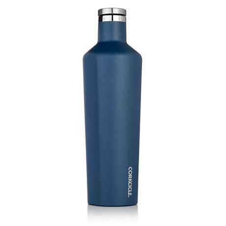Corkcicle 25oz Matte Blue Steel Canteen 2025MBS Drinkware