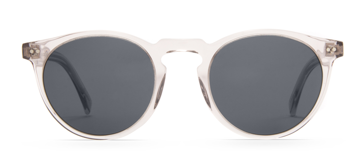 Otis Omar Eco Mineral Glass Sunglasses - Clear Smokey Blue Polarized Sunglasses