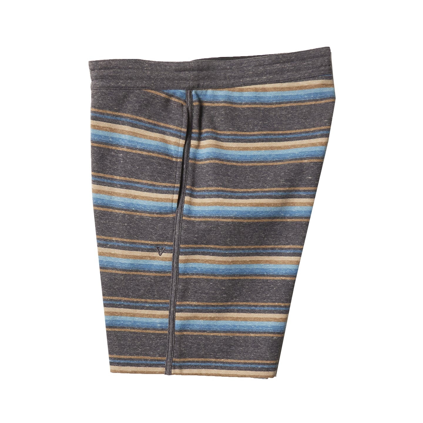 Vissla Funner Stripe 18.5" Sofa Surfer Mens Shorts - Dark Naval Heather Mens Shorts