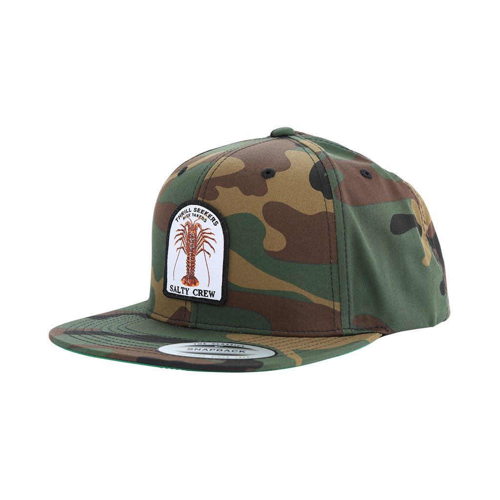 Salty Crew Buggin Out 6 Panel Mens Hat - Camo Mens Hat