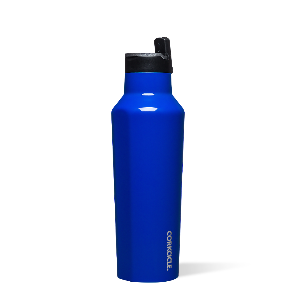 Corkcicle Sports Canteen with flip top lid - 20oz Drinkware Cobalt
