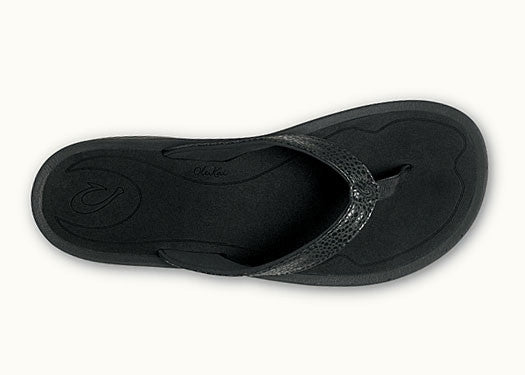 Olukai Women's Kulapa kai Black Sandals Womens Footwear