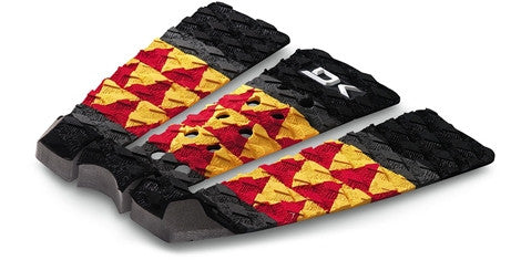 Dakine Zeke Pro Traction Pad Black Red Traction Pad