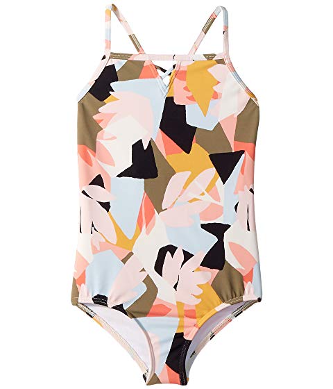 BOHO PINK FLORAL Recycled Fibers V-wire and Cut-out One-piece swimsuit la Vie en BOHO PINK FLORAL Recycled Fibers V-wire and Cut-out One-piece swimsuit la Vie en