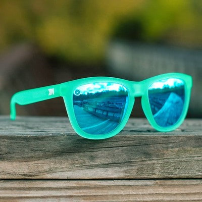 KnockAround Premiums Frosted Mint Polarized Sunglasses Sunglasses