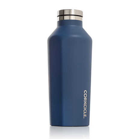 Corkcicle Canteen 16oz Matte Blue Steel Drinkware