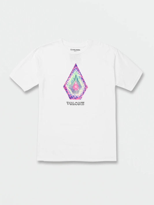 Volcom Star Shields Tee - White Mens T Shirt