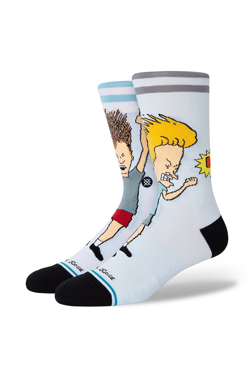 Stance Settle Down Beavis and Butthead Socks - Black Socks