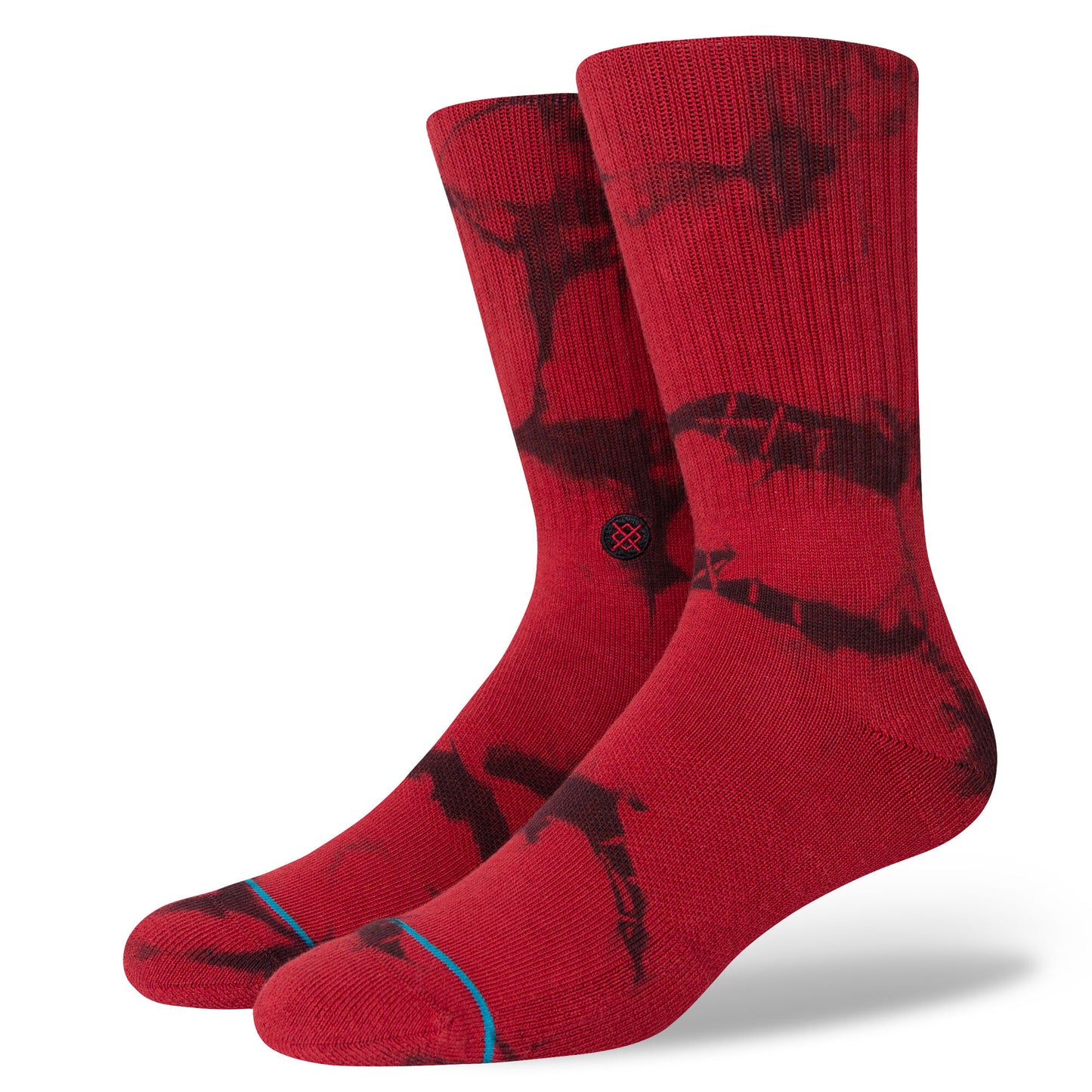 Stance Nosten Crew Sock - Red Socks