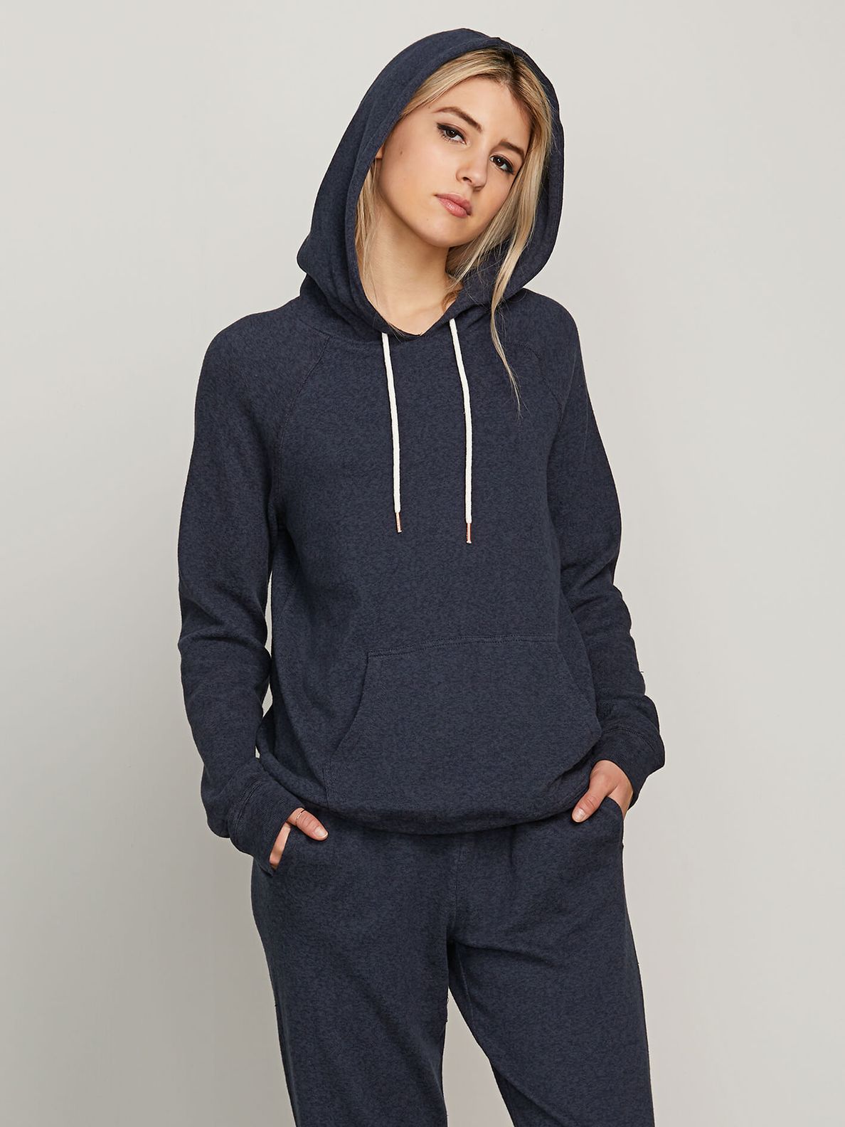 Volcom Women's Lil Hoodie - Sea Navy mens hoodie