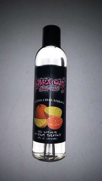 Surfboard wax clearance remover solvent