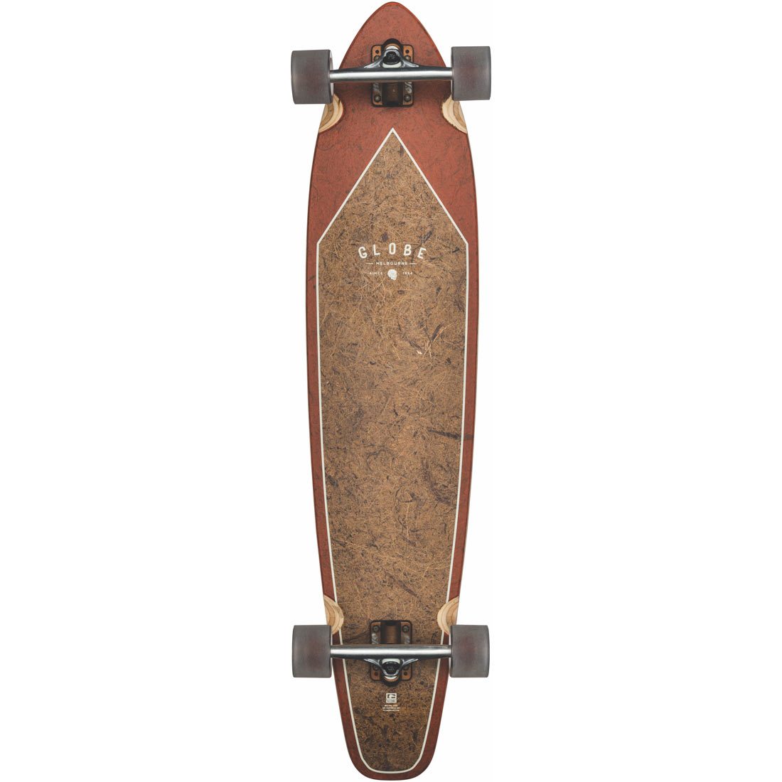 Globe Byron Bay 43" Complete Skateboard - Coconut Rust Complete Skateboard