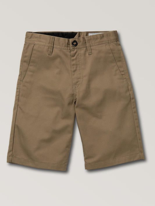 Volcom Boys Frickin Chino Short - Khaki Boys Shorts