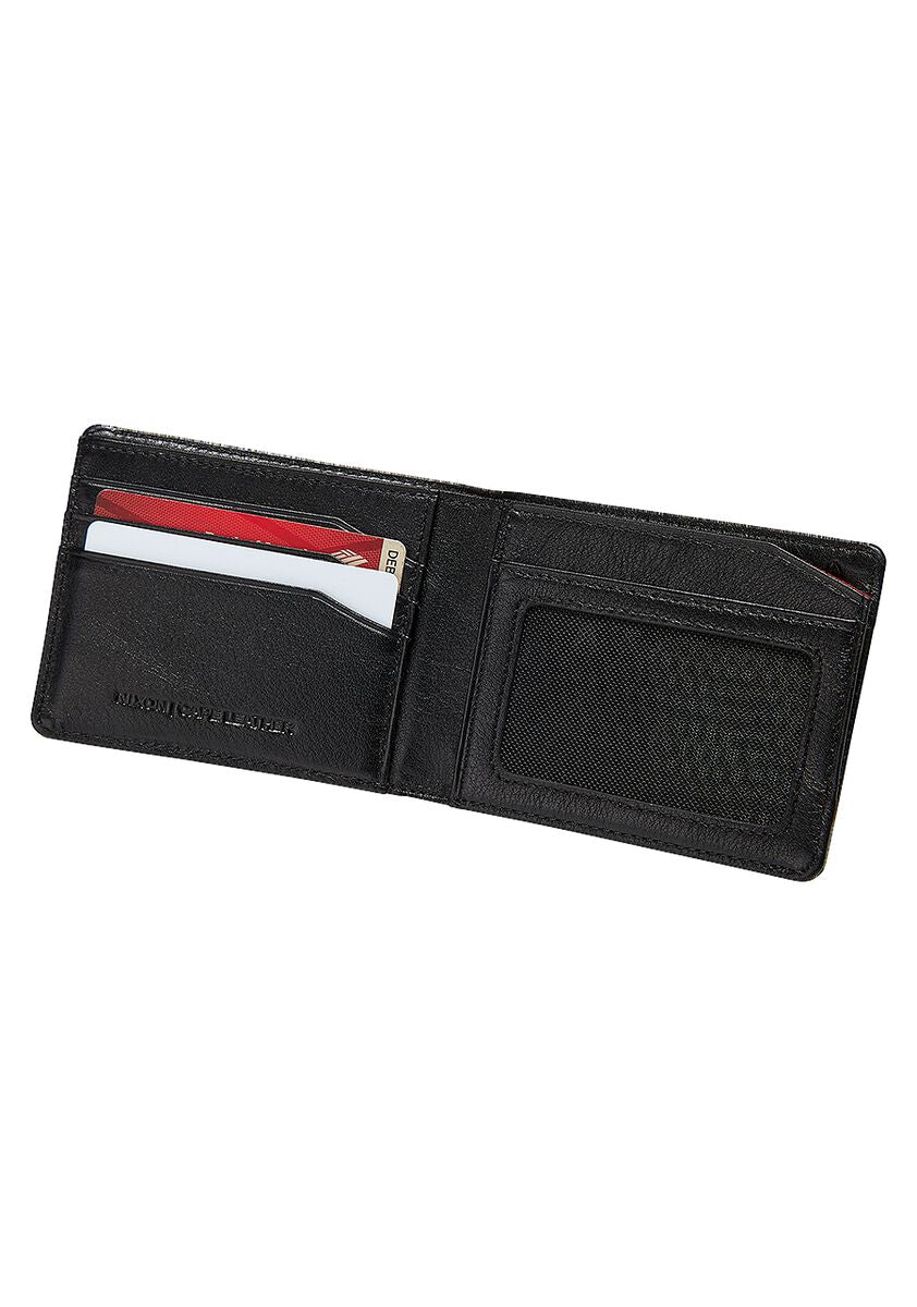 Nixon Cape Leather Wallet - Black wallet
