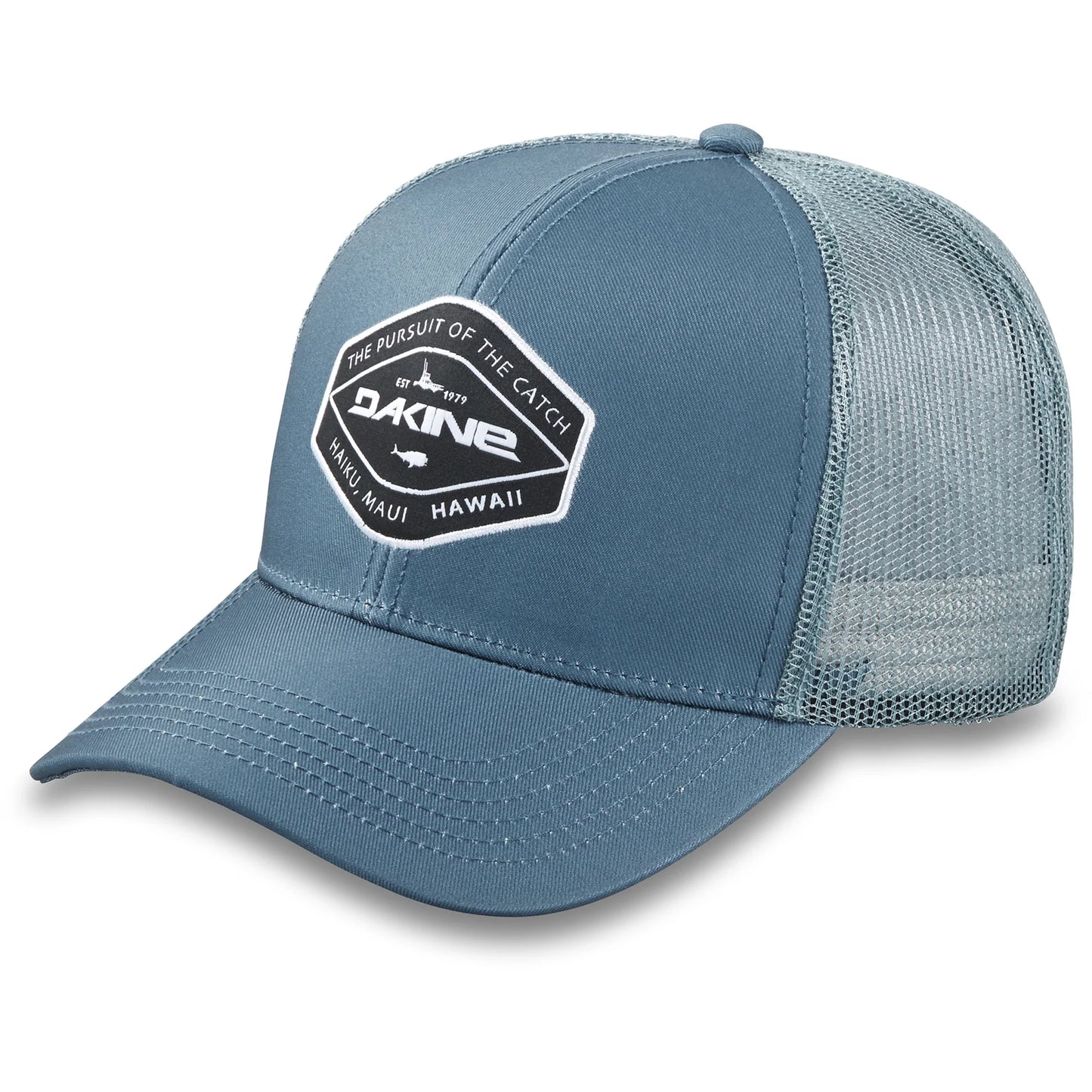 Dakine Crossings Curved Bill Trucker Hat - Vintage Blue Hats