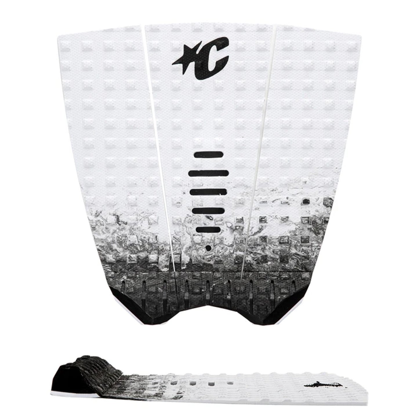Creatures of Leisure Mick Fanning Performance Traction Traction Pad White Black Fade Lite
