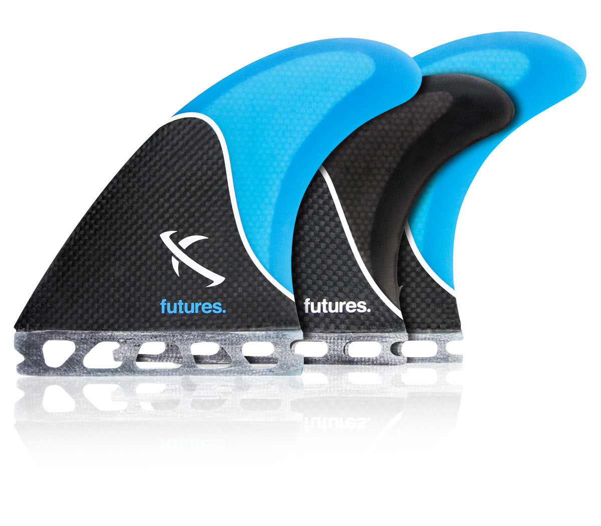 FUTURES LOST LARGE HC 5-FIN-BLUE/SMOKE/CARBON 126241550 Fins