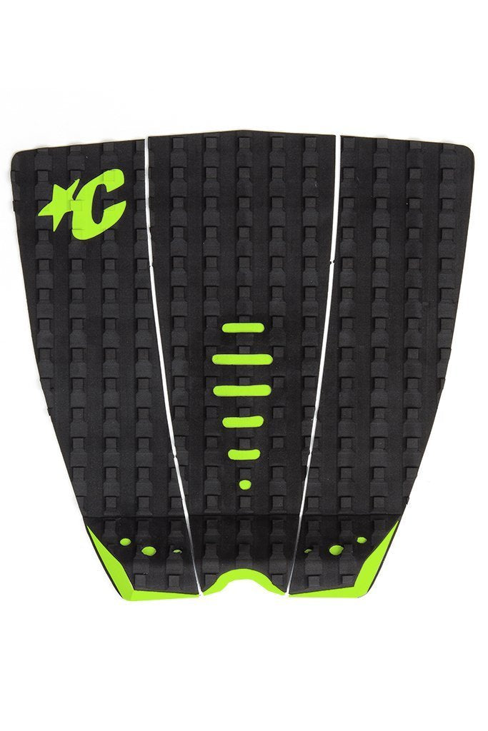 Creatures Of Leisure Mick Fanning Traction Pad - Black Citrus Traction Pad