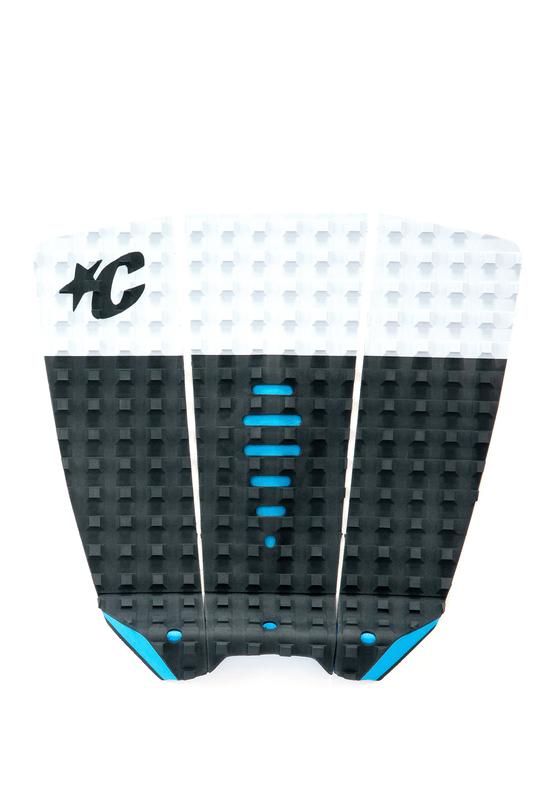 Creatures Mick Eugene Fanning Signature Grovel Traction Grey Lite Blue Traction Pad