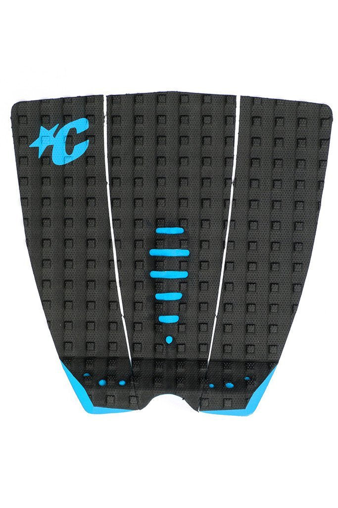 Creatures of Leisure Mick Fanning Lite Traction Pad - Black Cyan Traction Pad