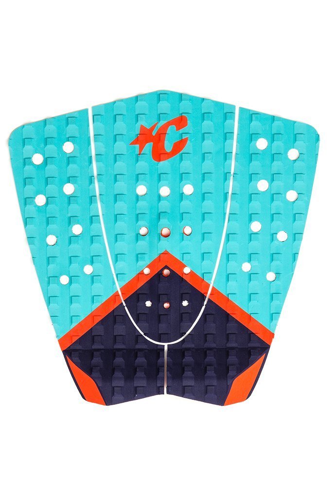 Creatures of Leisure Stephanie Gilmore Traction Pad - Aqua Navy Traction Pad