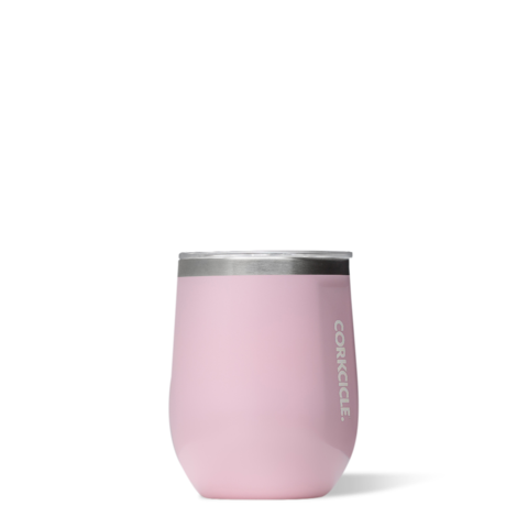 Corkcicle Stemless Wine 12oz Drinkware Drinkware Rose Quartz